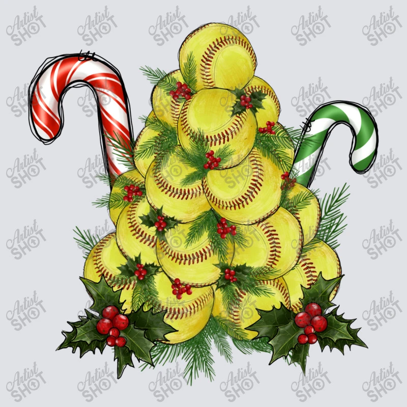 Lightning Softball Christmas Tree Bucket Hat 4 Lightning Softball Christmas Tree Bucket Hat - Image 2