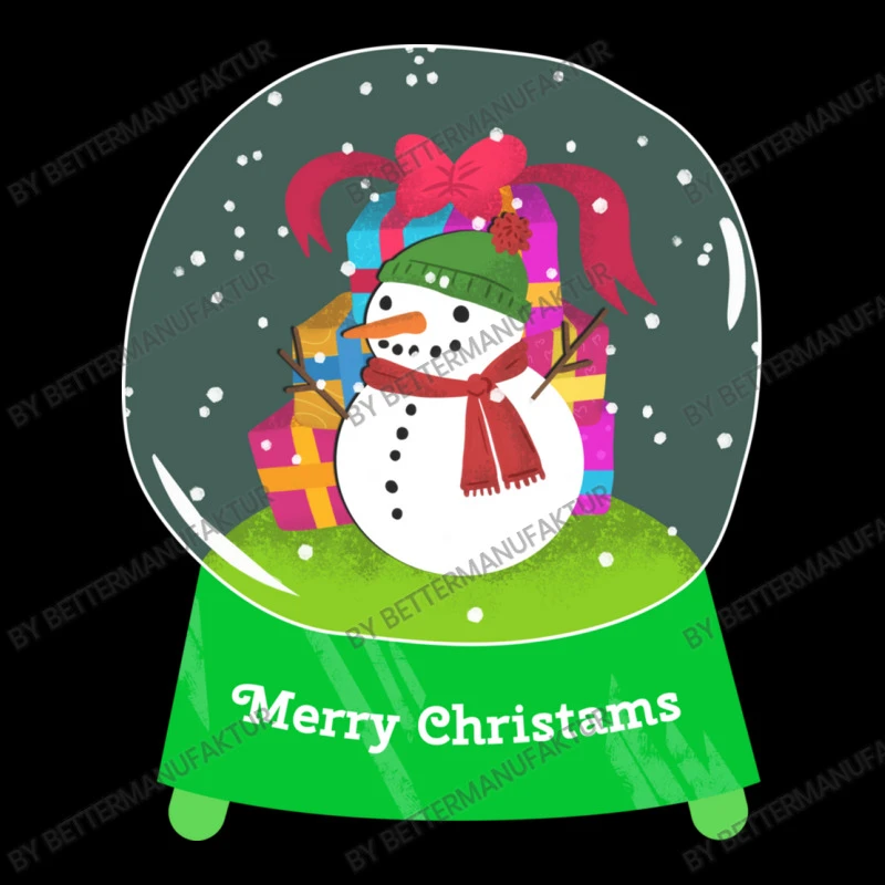 Snow Globe Funny Xmas Snowman Snowflakes Christmas Adjustable Cap 5 Snow Globe Funny Xmas Snowman Snowflakes Christmas Adjustable Cap - Image 3