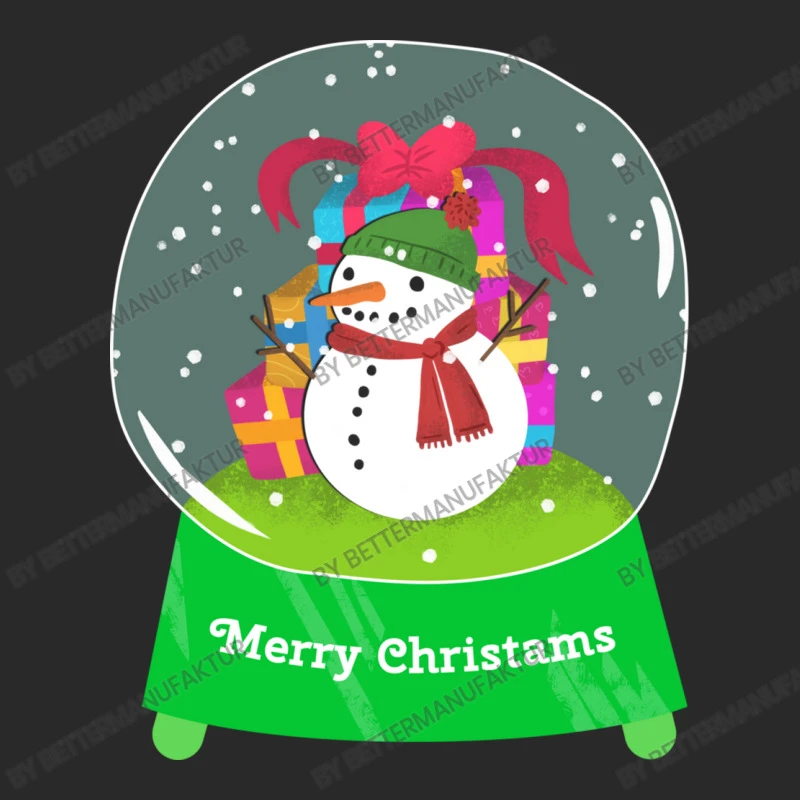 Snow Globe Funny Xmas Snowman Snowflakes Christmas Printed Hat 6 Snow Globe Funny Xmas Snowman Snowflakes Christmas Printed Hat - Image 4