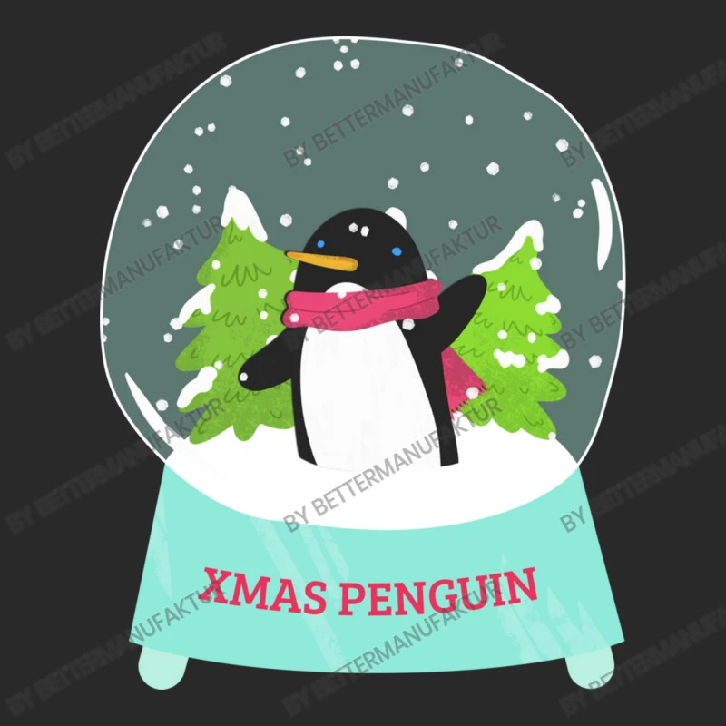 Snow Globe Penguin Christmas Tree Believe Xmas Gif Printed Hat 6 Snow Globe Penguin Christmas Tree Believe Xmas Gif Printed Hat - Image 4