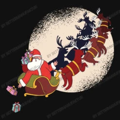 Santa Riding Reindeers Funny Christmas Xmas Matchi Accessory Pouches -Home Decor Store d.2527027253.25095618.s3.1 111111 QmV0dGVyTWFudWZha3R1cg 800x800 1
