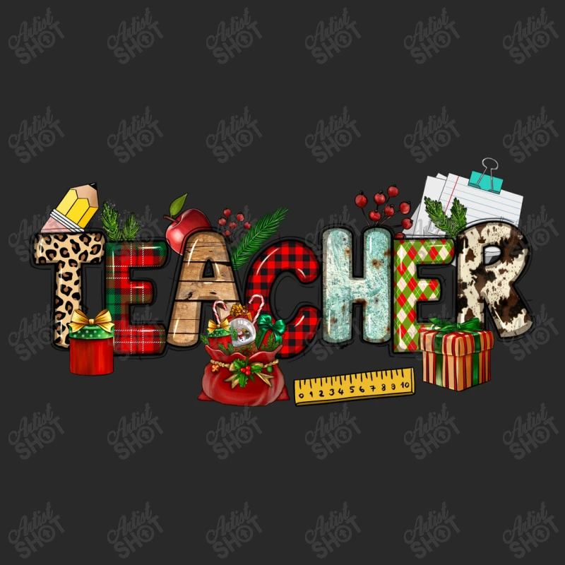 Christmas Teacher Printed Hat 6 Christmas Teacher Printed Hat - Image 4