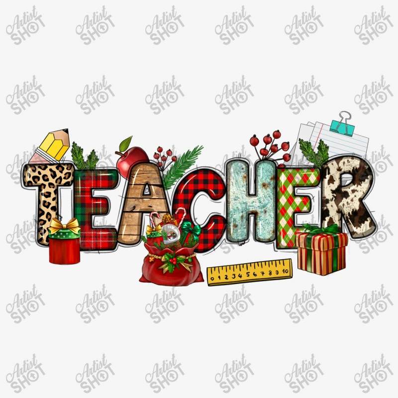 Christmas Teacher Tote Bags 5 Christmas Teacher Tote Bags - Image 3