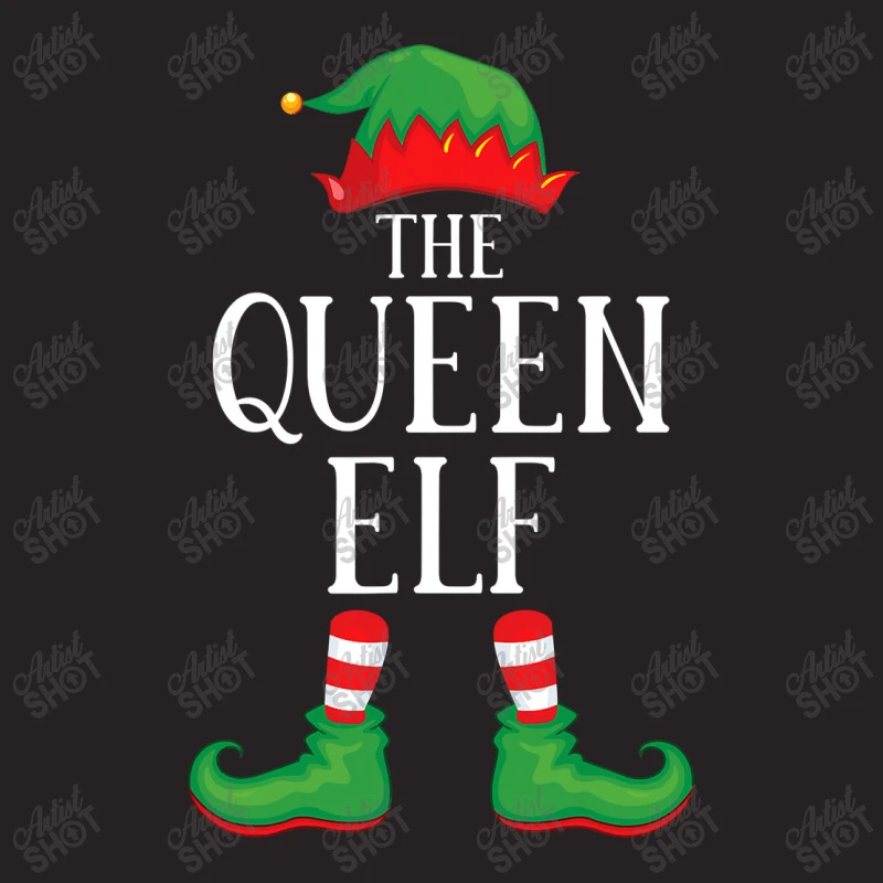 Queen Elf Matching Group Xmas Funny Family Christmas T Shirt Distressed Cap 5 Queen Elf Matching Group Xmas Funny Family Christmas T Shirt Distressed Cap - Image 3