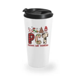Pct Patient Care Technician Christmas Travel Mug