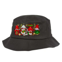 Christmas Mexican Gnomies Coffee Bucket Hat