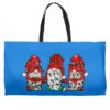 Gnome With Christmas Lights Weekender Totes -Home Decor Store pd.2295227223.74.23349737.s3.1 front customized 0074d9 none x78.5y57 243 800x800 1