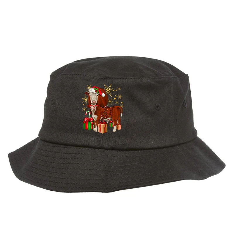 Christmas Hereford Bucket Hat 3 Christmas Hereford Bucket Hat