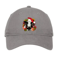 Christmas Holstein Adjustable Cap