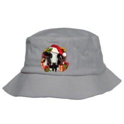 Christmas Holstein Bucket Hat