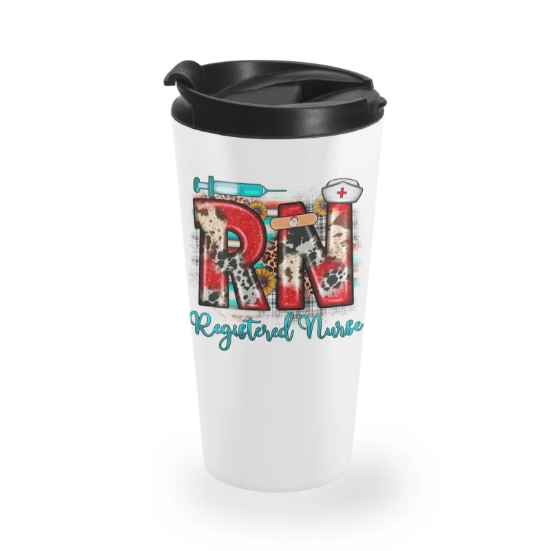 Christmas Rn Registered Nurse Travel Mug 3 Christmas Rn Registered Nurse Travel Mug