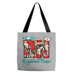 Christmas Rn Registered Nurse Tote Bags