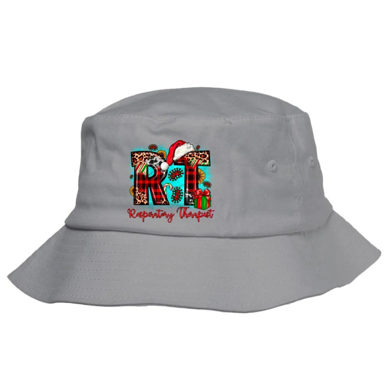 Christmas Rt Respiratory Therapist Bucket Hat 3 Christmas Rt Respiratory Therapist Bucket Hat