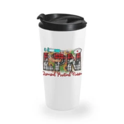 Christmas Lpn Licensed Practical Nurse Travel Mug