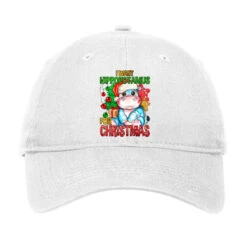 I Want Hippopotamus For Christmas Adjustable Cap