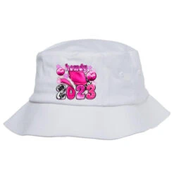 Howdy 2023 Pink Christmas Bucket Hat
