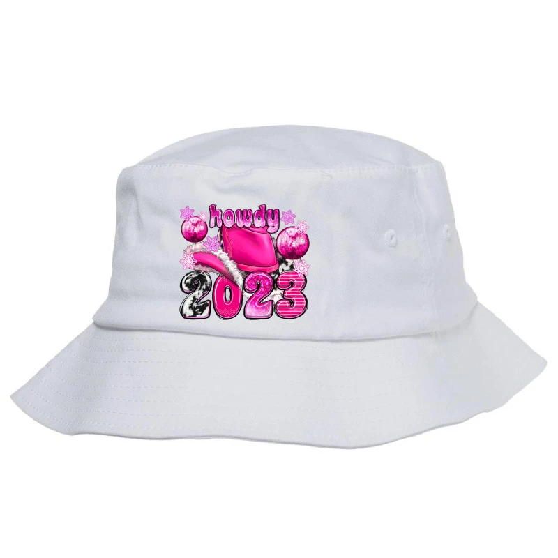 Howdy 2023 Pink Christmas Bucket Hat 3 Howdy 2023 Pink Christmas Bucket Hat
