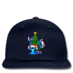 Stitch Christmas Tree Printed Hat