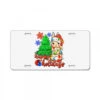 Happy Holidays Christmas Rabbit License Plate