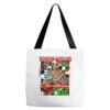 Rockin' Around The Christmas Tree Skeleton Tote Bags
