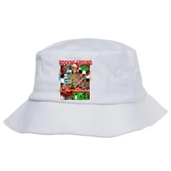 Rockin' Around The Christmas Tree Skeleton Bucket Hat