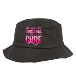 All I Want For Christmas Is A Cure Bucket Hat
