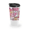 Pink Christmas Cute Snowman Travel Mug 1 Pink Christmas Cute Snowman Travel Mug -Home Decor Store pd.2526140641.169.25057807.s3.2 front white and black ffffff none xm12.5ym3 180 800x800 1