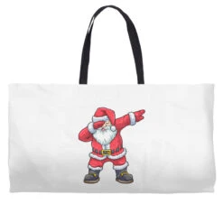Dabbing Santa Claus Christmas Kids Boys Girls Dab Weekender Totes