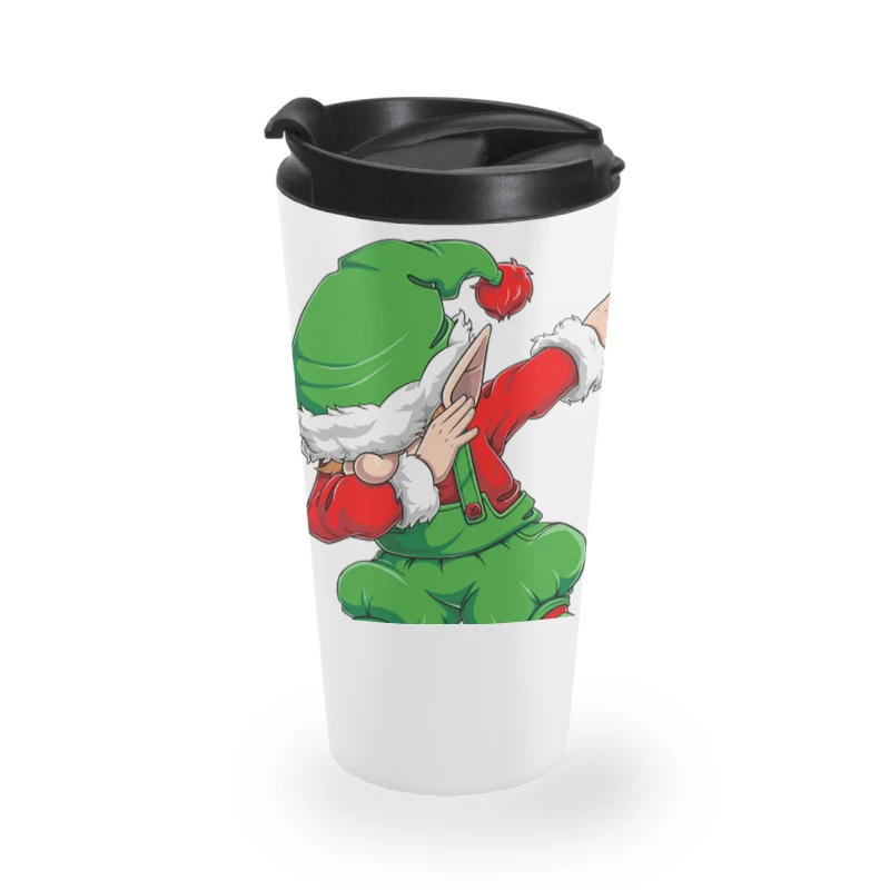 Christmas Dabbing Elf Squad Xmas Dab Kids Family M Travel Mug 3 Christmas Dabbing Elf Squad Xmas Dab Kids Family M Travel Mug