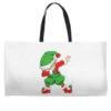 Christmas Dabbing Elf Squad Xmas Dab Kids Family M Weekender Totes