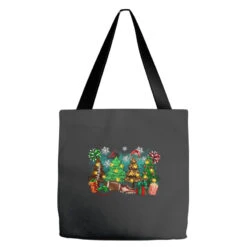 Christmas Trees With Football Tote Bags