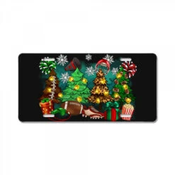Christmas Trees With Football License Plate