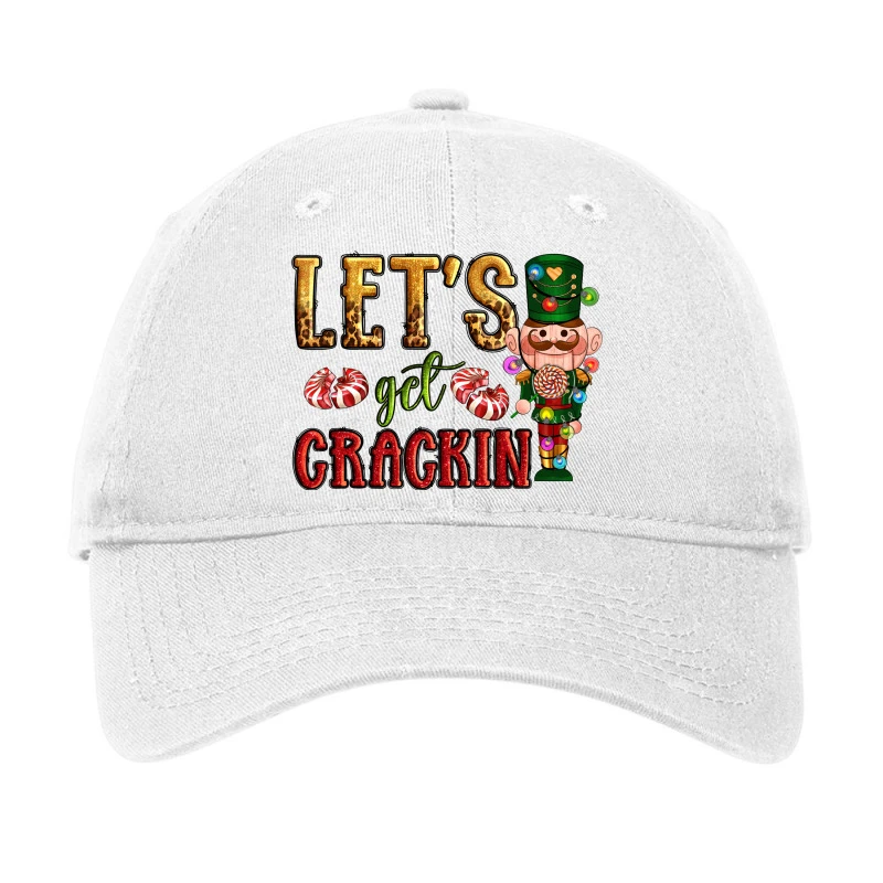 Let's Get Crackin Christmas Adjustable Cap 3 Let's Get Crackin Christmas Adjustable Cap