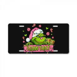 Christmas Characters I+saw+that+ License Plate