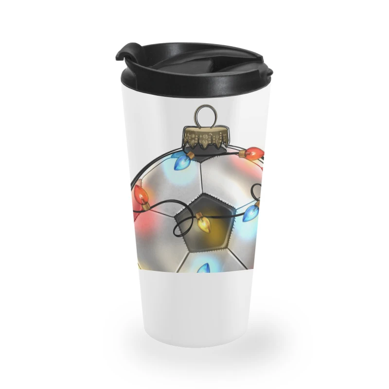 Christmas Soccer Travel Mug 3 Christmas Soccer Travel Mug