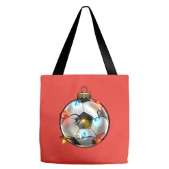 Christmas Soccer Tote Bags