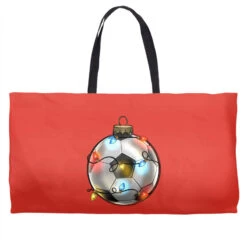 Christmas Soccer Weekender Totes