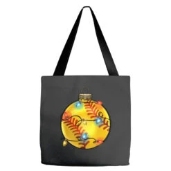 Christmas Softball Tote Bags