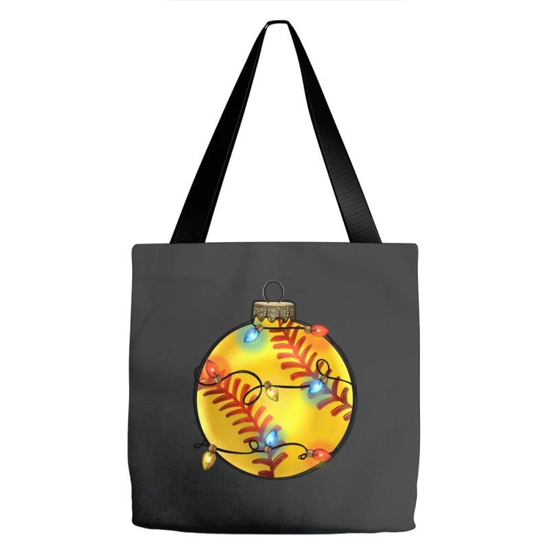 Christmas Softball Tote Bags 3 Christmas Softball Tote Bags