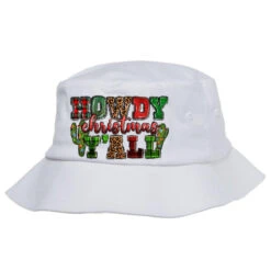 Howdy Christmas Y'all Bucket Hat