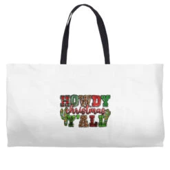 Howdy Christmas Y'all Weekender Totes