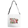 Holly Jolly Vibes Christmas With Santa Adjustable Strap Totes -Home Decor Store pd.2526277343.77.25057754.s3.1 front customized f5f5f5 none x42y63 120 800x800 1