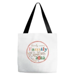 Crm21112206 (family Name) Family Christmas 2022 Sv Tote Bags