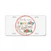 Crm21112206 (family Name) Family Christmas 2022 Sv License Plate