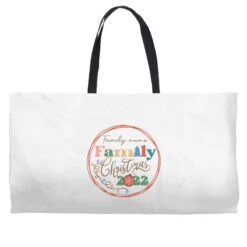 Crm21112206 (family Name) Family Christmas 2022 Sv Weekender Totes
