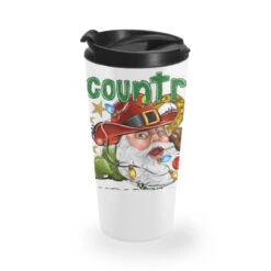 Country Christmas Travel Mug