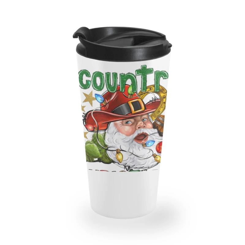 Country Christmas Travel Mug 3 Country Christmas Travel Mug