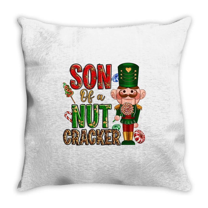 Christmas Son Of A Nutcracker Throw Pillow 3 Christmas Son Of A Nutcracker Throw Pillow