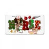 Christmas Nurse License Plate