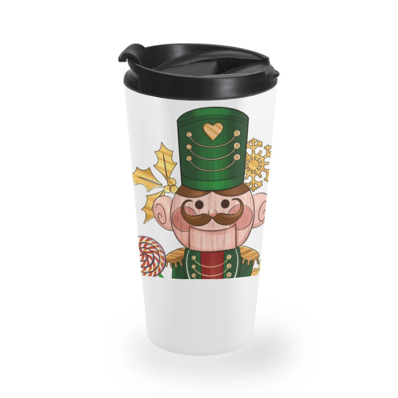 Christmas Nutcracker Travel Mug 3 Christmas Nutcracker Travel Mug